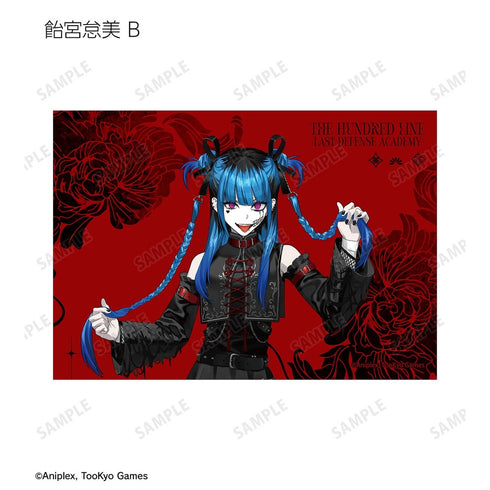 『HUNDRED LINE -最終防衛学園-』REOさんイラスト チャイナパンクver. トレーディングブロマイド POP UP SHOP in マルイ(単位/BOX)