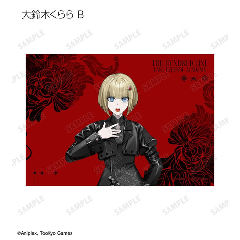 『HUNDRED LINE -最終防衛学園-』REOさんイラスト チャイナパンクver. トレーディングブロマイド POP UP SHOP in マルイ(単位/BOX)