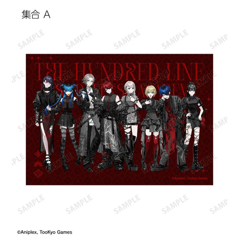 『HUNDRED LINE -最終防衛学園-』REOさんイラスト チャイナパンクver. トレーディングブロマイド POP UP SHOP in マルイ(単位/BOX)
