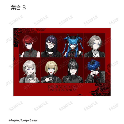 『HUNDRED LINE -最終防衛学園-』REOさんイラスト チャイナパンクver. トレーディングブロマイド POP UP SHOP in マルイ(単位/BOX)