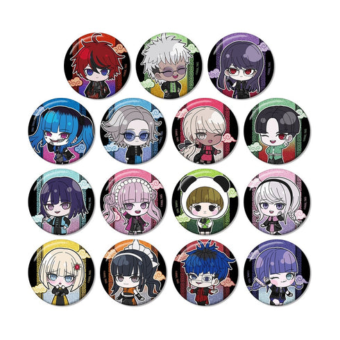 『HUNDRED LINE -最終防衛学園-』チャイナパンクver. トレーディング ちびキャラ グリッター缶バッジ POP UP SHOP in マルイ(単位/BOX)