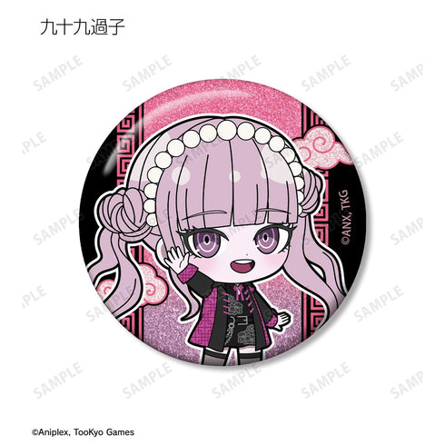 『HUNDRED LINE -最終防衛学園-』チャイナパンクver. トレーディング ちびキャラ グリッター缶バッジ POP UP SHOP in マルイ(単位/BOX)