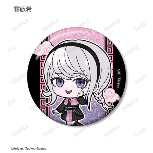 『HUNDRED LINE -最終防衛学園-』チャイナパンクver. トレーディング ちびキャラ グリッター缶バッジ POP UP SHOP in マルイ(単位/BOX)