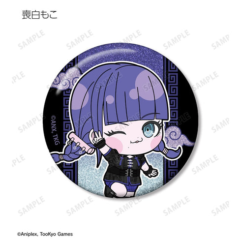 『HUNDRED LINE -最終防衛学園-』チャイナパンクver. トレーディング ちびキャラ グリッター缶バッジ POP UP SHOP in マルイ(単位/BOX)