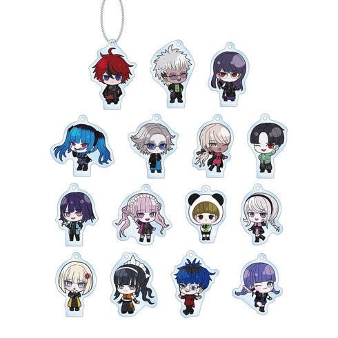 『HUNDRED LINE -最終防衛学園-』チャイナパンクver. トレーディング ちびキャラ アクリルキーホルダー POP UP SHOP in マルイ(単位/BOX)