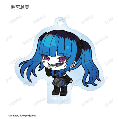 『HUNDRED LINE -最終防衛学園-』チャイナパンクver. トレーディング ちびキャラ アクリルキーホルダー POP UP SHOP in マルイ(単位/BOX)