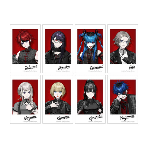 『HUNDRED LINE -最終防衛学園-』REOさんイラスト チャイナパンクver. トレーディングチェキプリント POP UP SHOP in マルイ(単位/BOX)