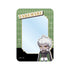 "HUNDRED LINE -Final Defense Academy-" Takemaru Yakushiji Military Ver. Chibi Character B8 Rigid Card Case "Karaoke no Tetsujin" Collaboration