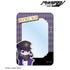 "HUNDRED LINE -Final Defense Academy-" Hiruko Shizuhara Military Ver. Chibi Character B8 Rigid Card Case "Karaoke no Tetsujin" Collaboration