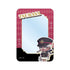 "HUNDRED LINE -Ultimate Defense Academy-" Tsubasa Kawanana Military Ver. Chibi Character B8 Rigid Card Case "Karaoke Tetsujin" Collaboration