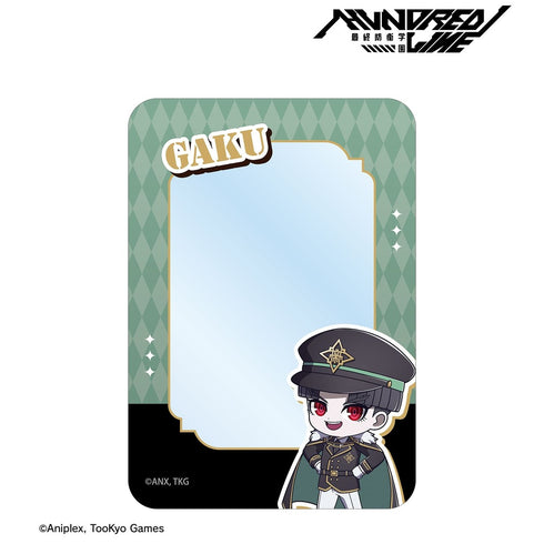 『HUNDRED LINE -最終防衛学園-』丸子楽 ミリタリーver. ちびキャラ B8硬質カードケース カラオケの鉄人 コラボ