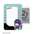 "HUNDRED LINE -The Last Defense Academy-" Kujuku Imaba Military Ver. Chibi Character B8 Rigid Card Case "Karaoke no Tetsujin" Collaboration