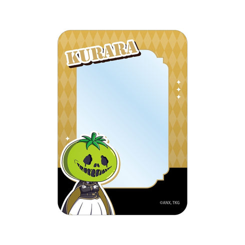 "HUNDRED LINE -Ultimate Defense Academy-" Kurara Oosuzuki Military Ver. Chibi Character B8 Rigid Card Case "Karaoke no Tetsujin" Collaboration
