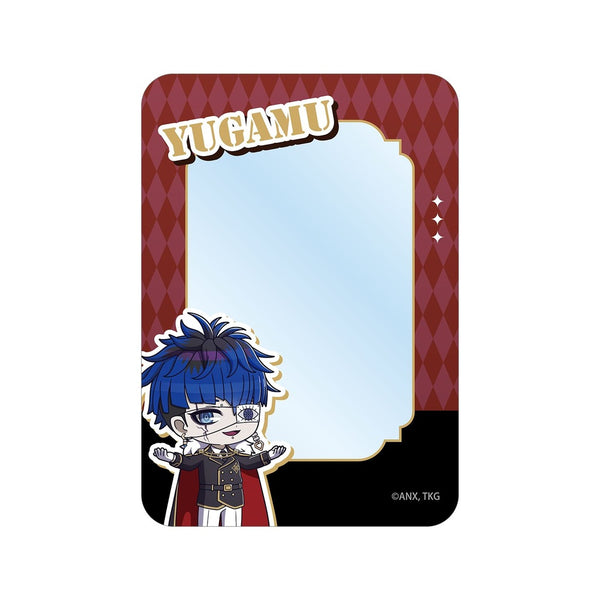 "HUNDRED LINE -Ultimate Defense Academy-" Menage Yugami Military Ver. Chibi Character B8 Rigid Card Case: Collaboration with "The Karaoke Ironman"
