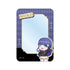 "HUNDRED LINE -Ultimate Defense Academy-" Moko Moushiro Military Ver. Chibi Character B8 Rigid Card Case "Karaoke no Tetsujin" Collaboration