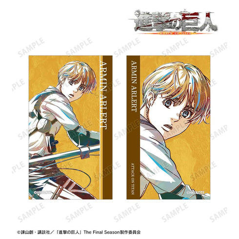 『進撃の巨人』アルミン Ani-Art 第5弾 イラストカード2枚セット