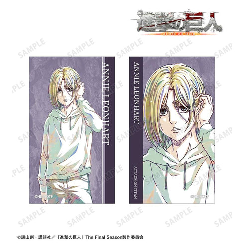 『進撃の巨人』アニ Ani-Art 第5弾 イラストカード2枚セット