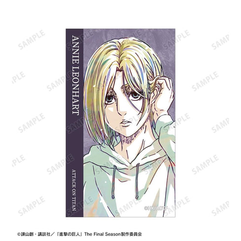 『進撃の巨人』アニ Ani-Art 第5弾 イラストカード2枚セット