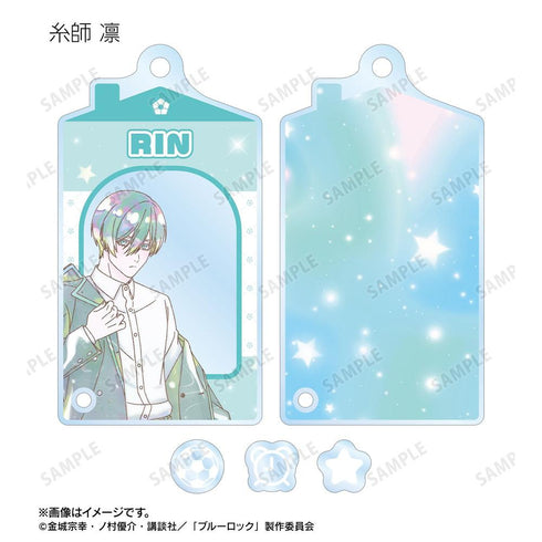 《藍鎖》全新繪製 晨間例行公事版 收藏卡 Ani-Art KAWAII label 附配件的亞克力掛飾(單位/盒)