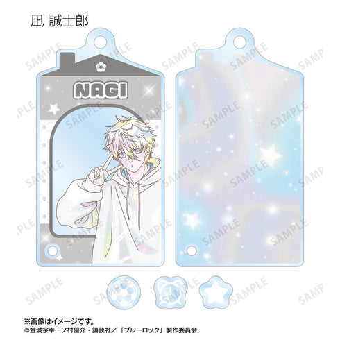 《藍鎖》全新繪製 晨間例行公事版 收藏卡 Ani-Art KAWAII label 附配件的亞克力掛飾(單位/盒)
