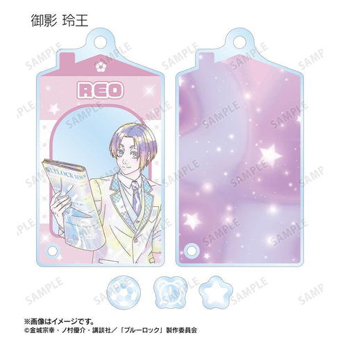 《藍鎖》全新繪製 晨間例行公事版 收藏卡 Ani-Art KAWAII label 附配件的亞克力掛飾(單位/盒)