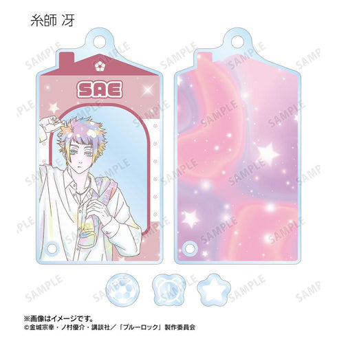 《藍鎖》全新繪製 晨間例行公事版 收藏卡 Ani-Art KAWAII label 附配件的亞克力掛飾(單位/盒)