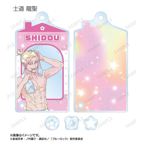 《藍鎖》全新繪製 晨間例行公事版 收藏卡 Ani-Art KAWAII label 附配件的亞克力掛飾(單位/盒)