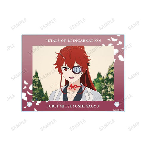 "The Petals of Reincarnation" by Jubei Mitsuyoshi Yagyu — Scene Illustration on A6 Acrylic Panel