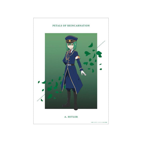"Petals of Reincarnation" A. Hitler A3 Matte-Finish Poster