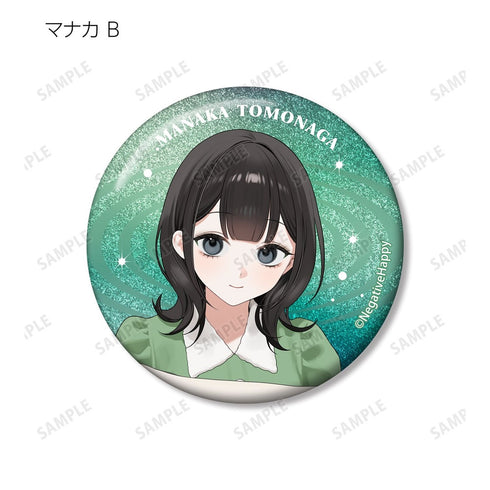 『ネガティヴハッピィ』撮り下ろし 2nd MVアイドルver. トレーディンググリッター缶バッジ(単位/BOX)