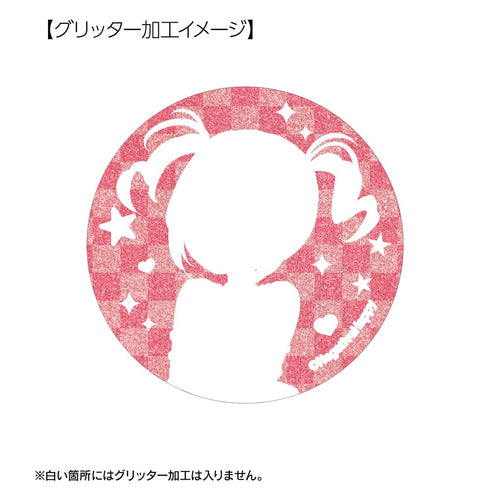 『ネガティヴハッピィ』描き下ろし 2nd MVネガティヴver. トレーディンググリッター缶バッジ(単位/BOX)