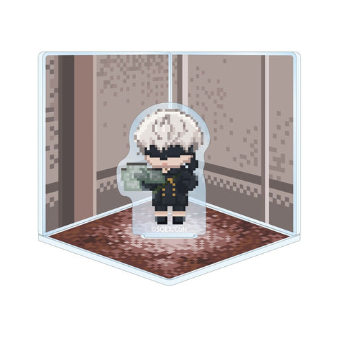 《NieR:Automata Ver1.1a》9S DOT DOT 立方體式微縮景觀風格壓克力立牌