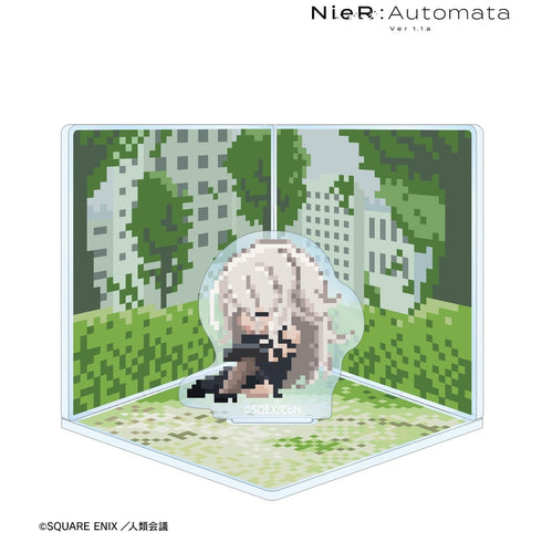 《NieR:Automata Ver1.1a》A2 DOT DOT 立方體式微縮景觀風格壓克力立牌