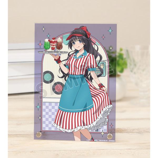 『薫る花は凛と咲く』描き下ろし 和栗薫子 アメリカンダイナーver. A5アクリルパネル