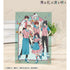"Fragrant Flowers Bloom with Dignity" Original Illustration Group Shot: American Diner Ver. A5 Acrylic Panel