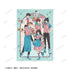 "Fragrant Flowers Bloom with Dignity" Original Illustration Group Shot: American Diner Ver. A5 Acrylic Panel