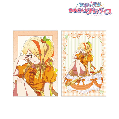 『ゾンビランドサガ ゆめぎんがパラダイス』描き下ろし 二階堂 サキ お座りケーキver. ポストカード2枚セット