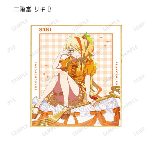 『ゾンビランドサガ ゆめぎんがパラダイス』描き下ろし お座りケーキver. トレーディングミニ色紙(単位/BOX)