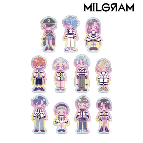 《MILGRAM -米爾格拉姆-》收藏卡 夢小巧 極光模切貼紙 ver.B(單位/盒)