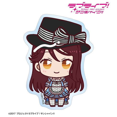 『ラブライブ!サンシャイン!!』桜内梨子 3rdソロコンサートver. ちょこんと! クリアダイカットステッカー