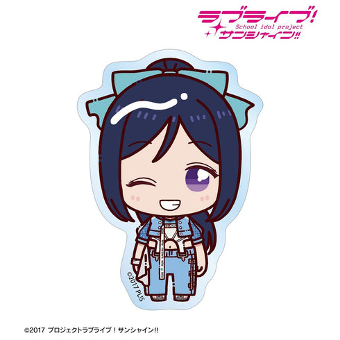 『ラブライブ!サンシャイン!!』松浦果南 3rdソロコンサートver. ちょこんと! クリアダイカットステッカー