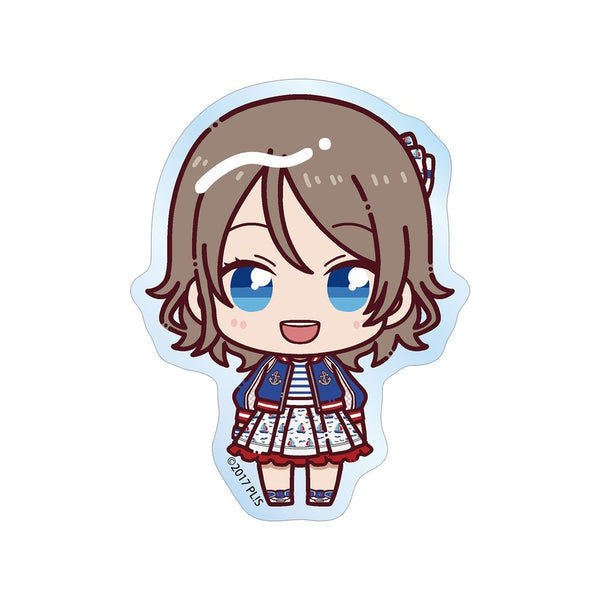 『ラブライブ!サンシャイン!!』渡辺 曜 3rdソロコンサートver. ちょこんと! クリアダイカットステッカー