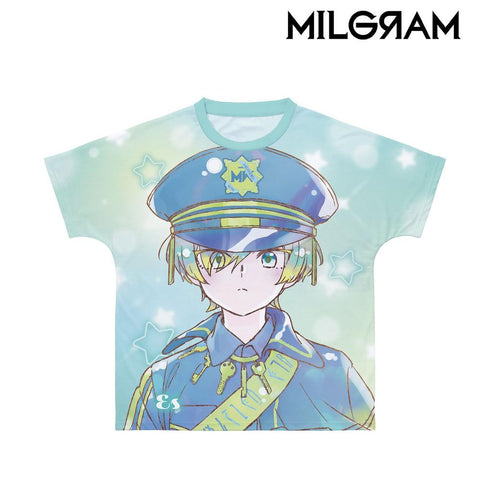 『MILGRAM -ミルグラム-』エス Ani-Art KAWAII label フルグラフィックTシャツユニセックス