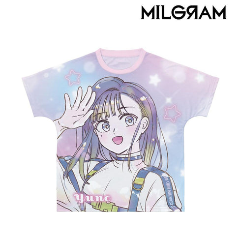 『MILGRAM -ミルグラム-』ユノ Ani-Art KAWAII label フルグラフィックTシャツユニセックス