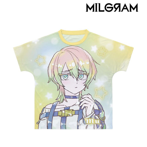 『MILGRAM -ミルグラム-』ムウ Ani-Art KAWAII label フルグラフィックTシャツユニセックス