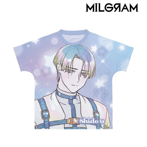 『MILGRAM -ミルグラム-』シドウ Ani-Art KAWAII label フルグラフィックTシャツユニセックス