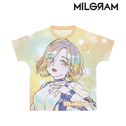 『MILGRAM -ミルグラム-』マヒル Ani-Art KAWAII label フルグラフィックTシャツユニセックス