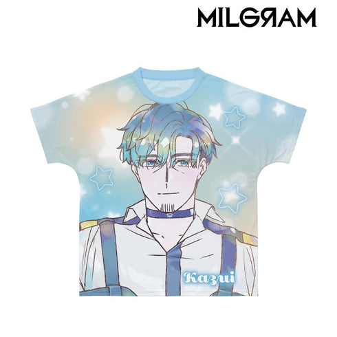 『MILGRAM -ミルグラム-』カズイ Ani-Art KAWAII label フルグラフィックTシャツユニセックス