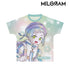 『MILGRAM -ミルグラム-』アマネ Ani-Art KAWAII label フルグラフィックTシャツユニセックス