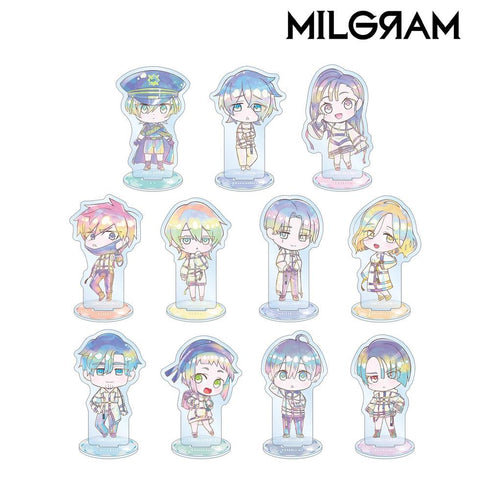 『MILGRAM -ミルグラム-』トレーディング デフォルメAni-Art KAWAII label アクリルスタンド(単位/BOX)